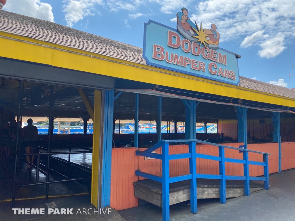 Dodgem Bumper Cars at Indiana Beach