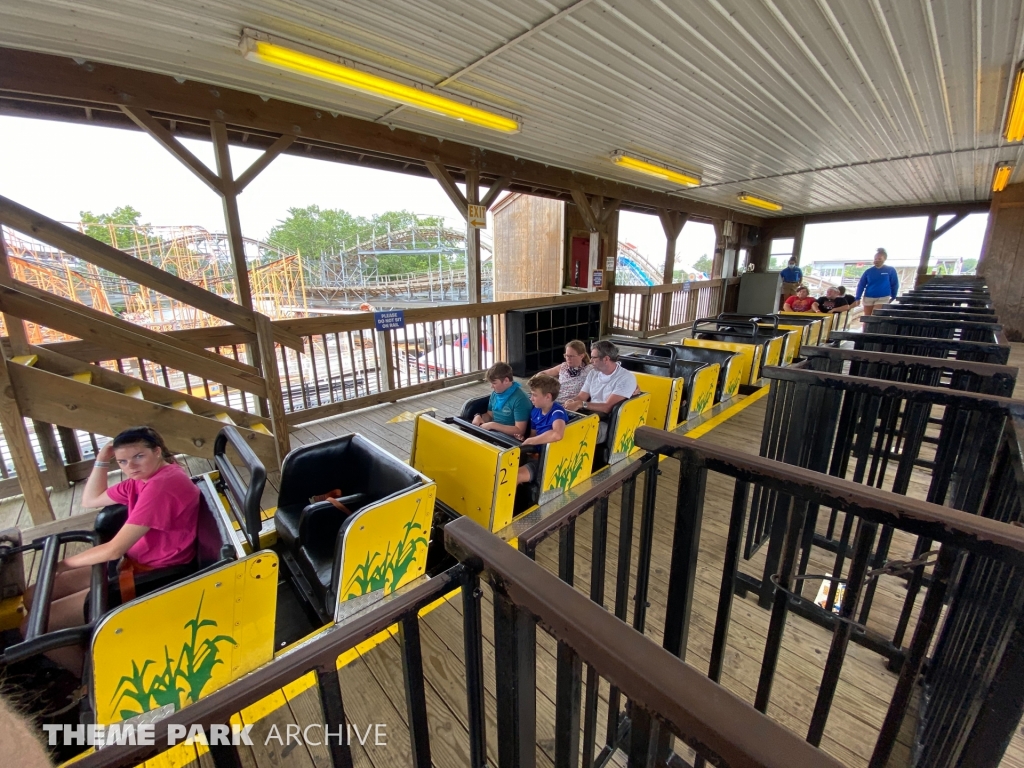 Cornball Express at Indiana Beach