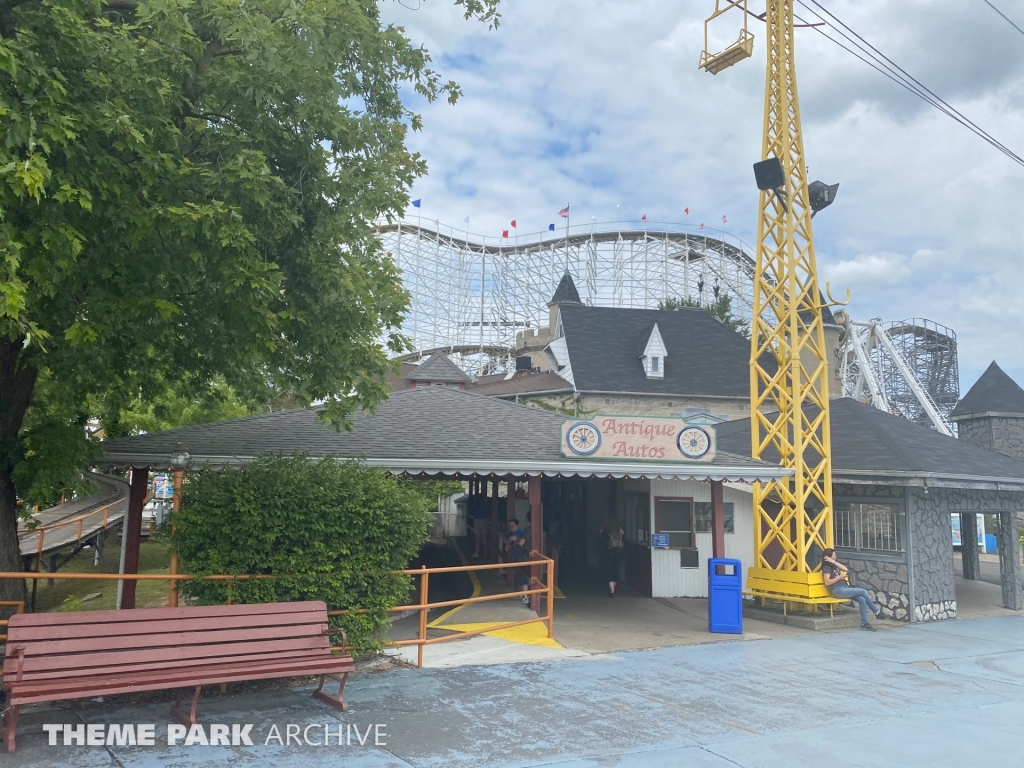 Antique Autos at Indiana Beach