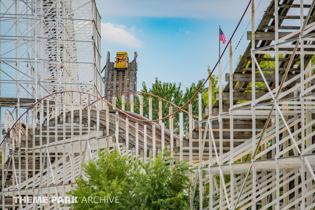 Cornball Express at Indiana Beach