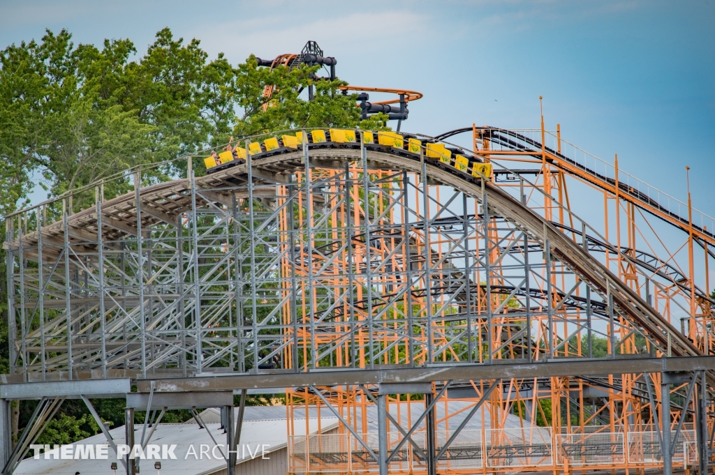 Cornball Express at Indiana Beach