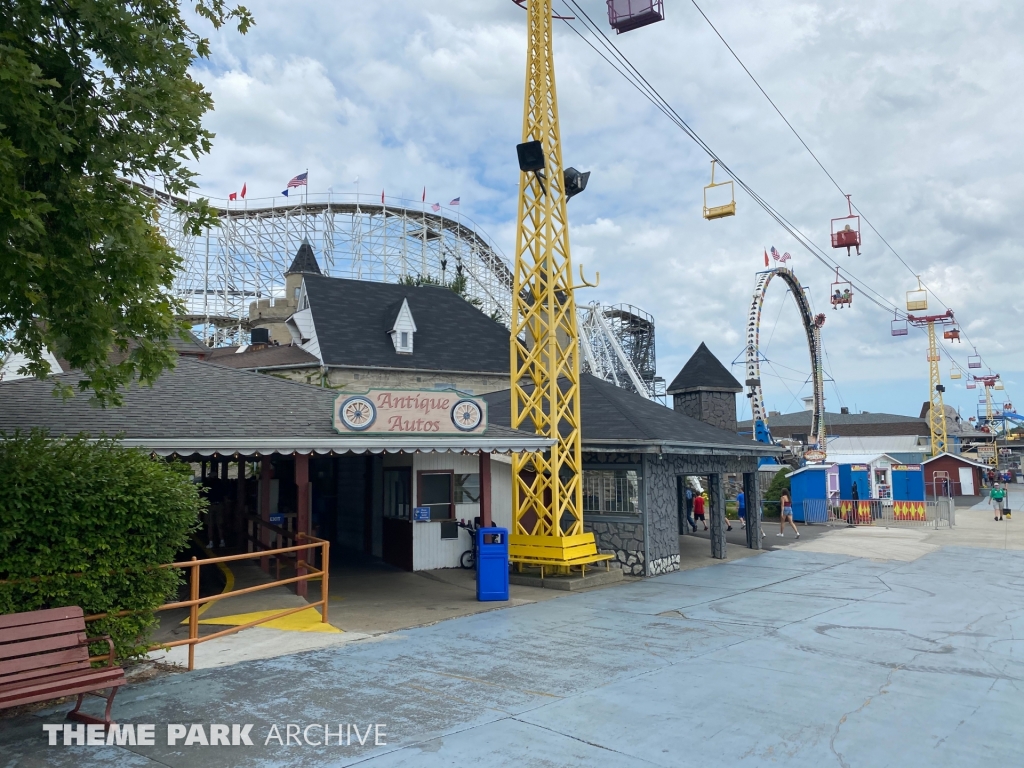 Antique Autos at Indiana Beach