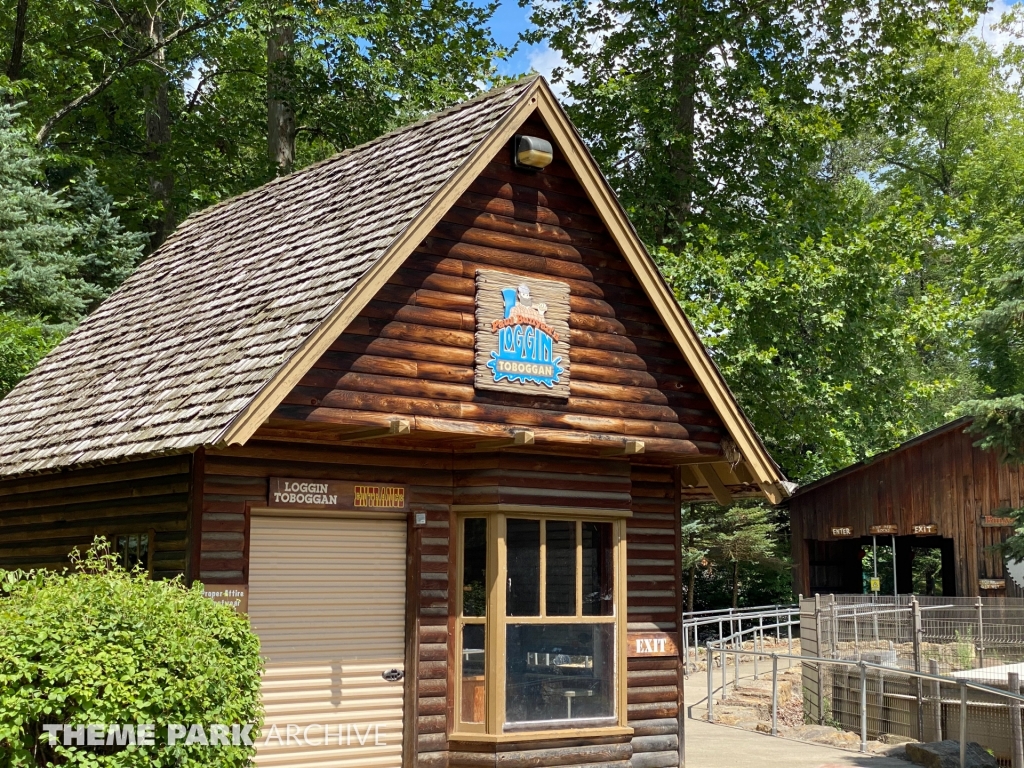 Paul Bunyan's Loggin' Toboggan at Idlewild and SoakZone