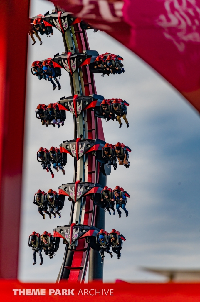 X Flight at Six Flags Great America