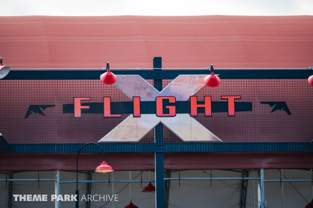 X Flight at Six Flags Great America