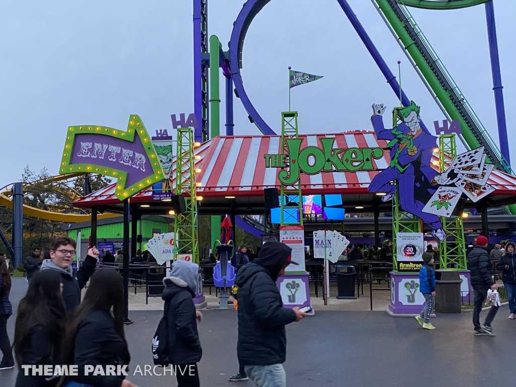 The Joker at Six Flags Great America