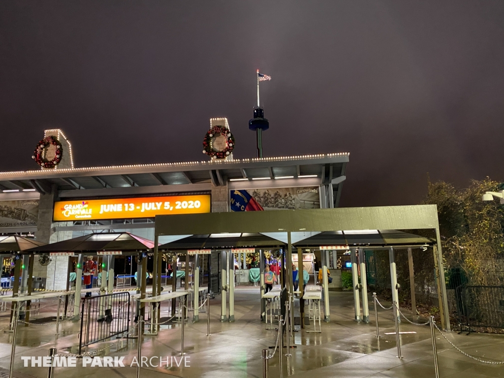 Entrance at Carowinds