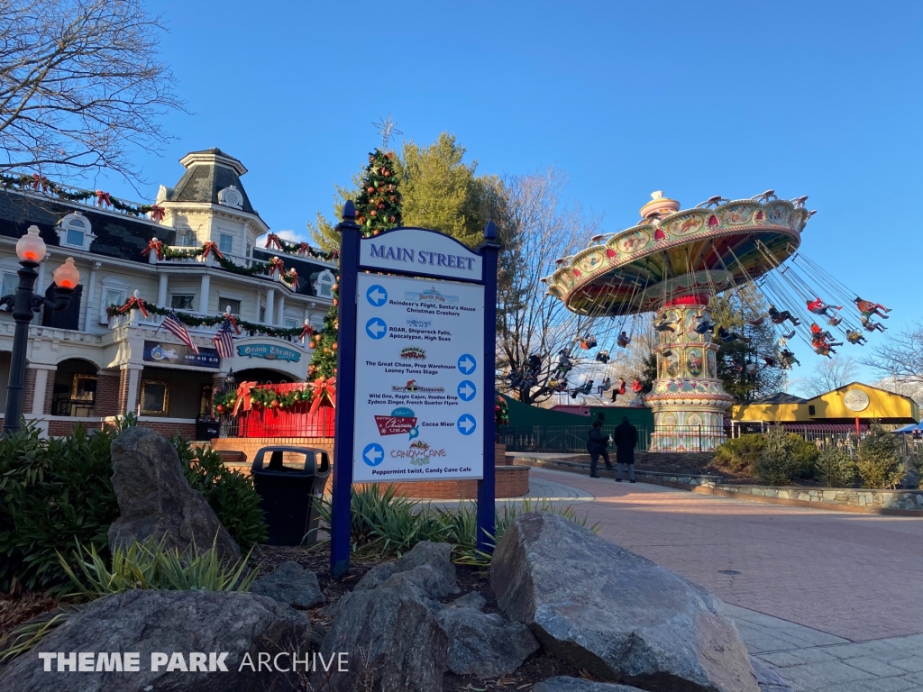 Flying Carousel at Six Flags America