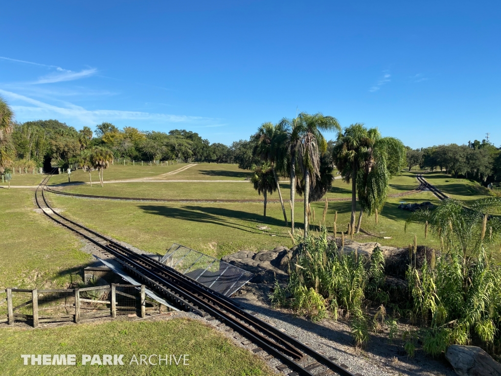 Train at Busch Gardens Tampa