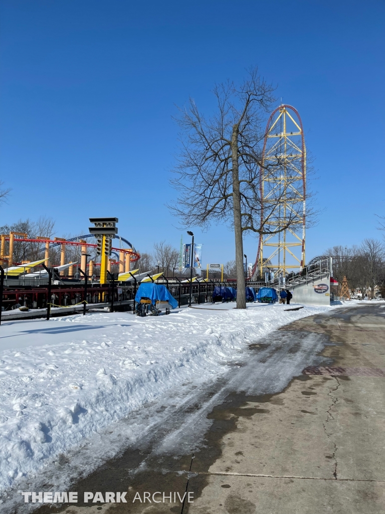 Top Thrill Dragster at Cedar Point