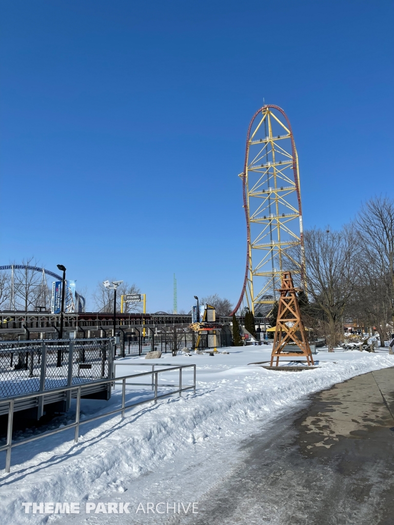 Top Thrill Dragster at Cedar Point