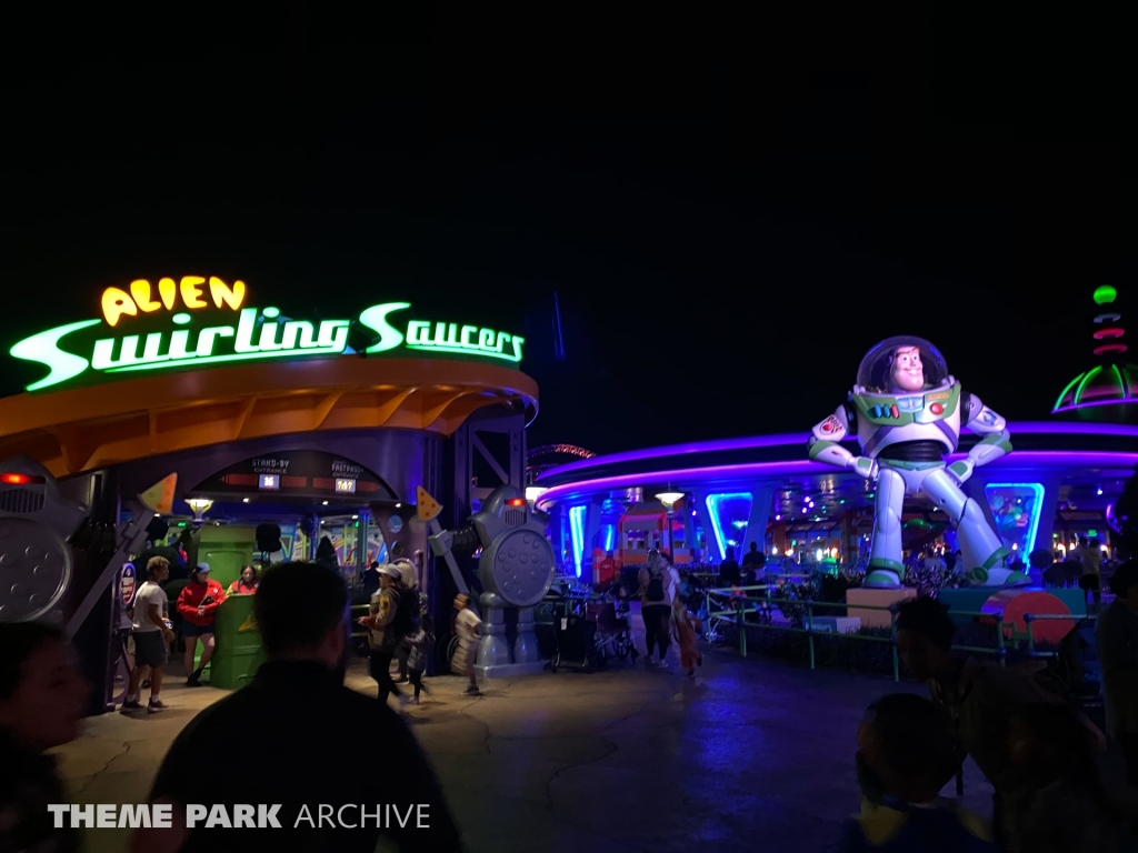 Alien Swirling Saucers at Disney's Hollywood Studios