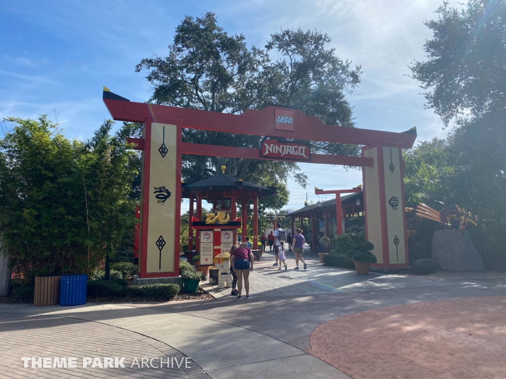 LEGO NINJAGO The Ride at LEGOLAND Florida