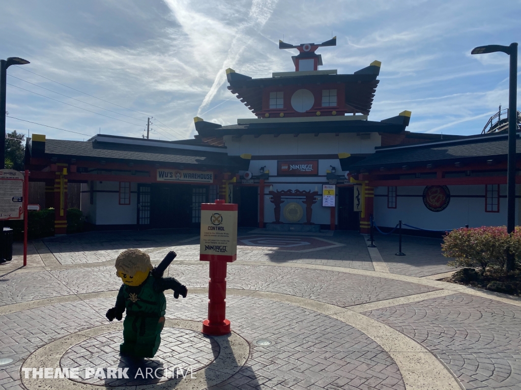 LEGO NINJAGO The Ride at LEGOLAND Florida