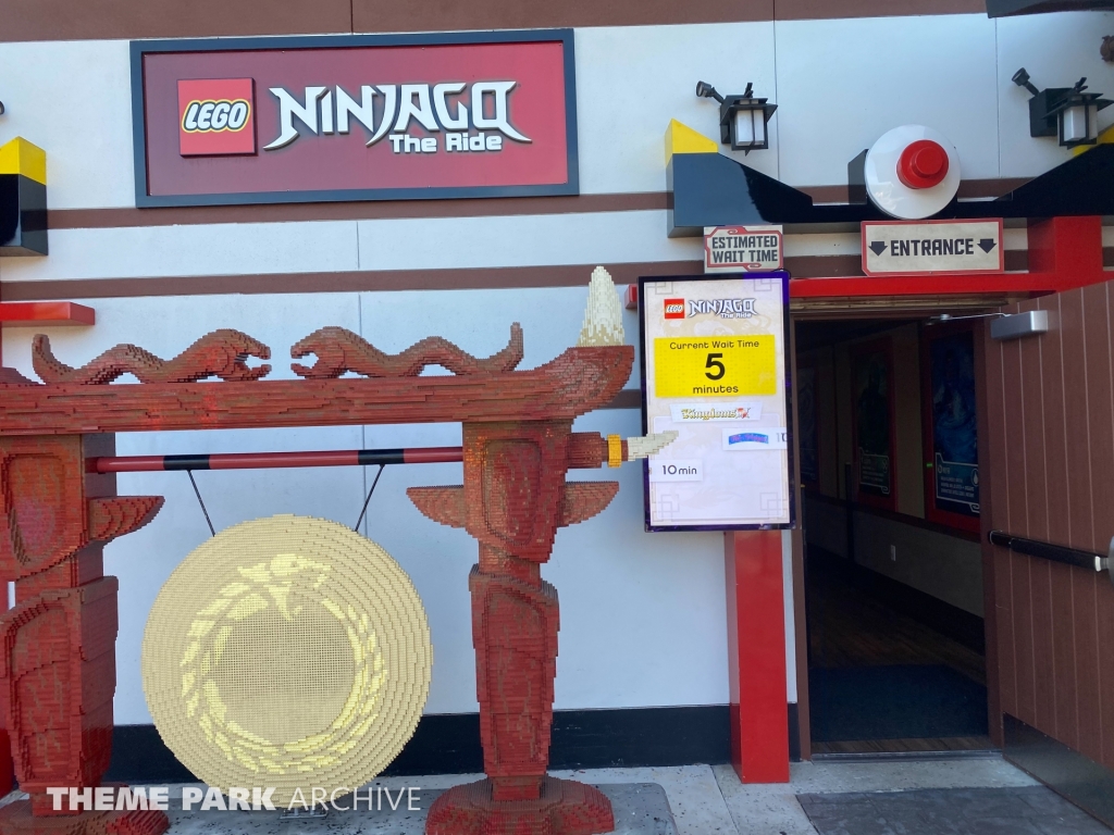 LEGO NINJAGO The Ride at LEGOLAND Florida