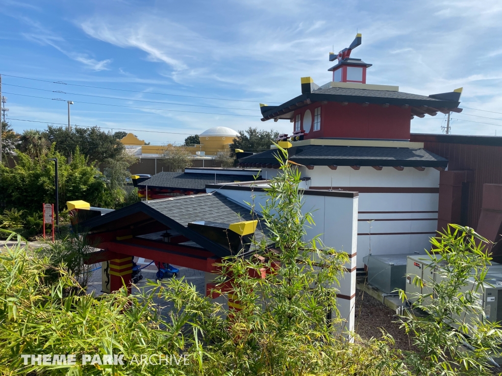 LEGO NINJAGO The Ride at LEGOLAND Florida