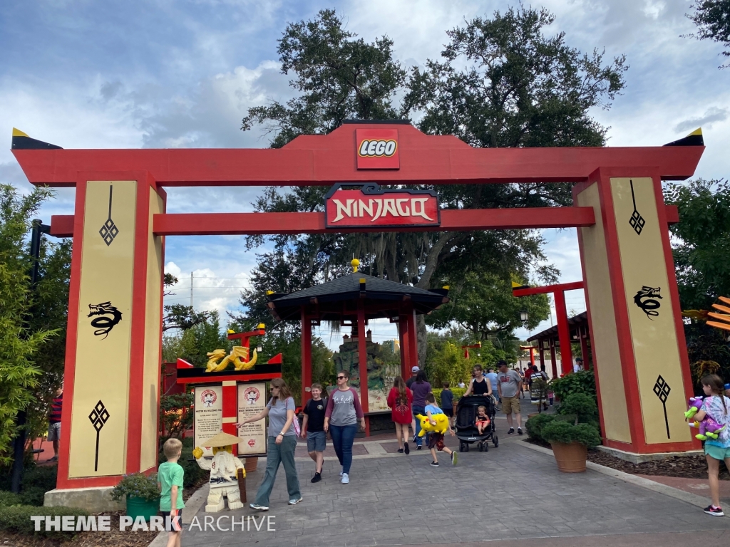 LEGO NINJAGO The Ride at LEGOLAND Florida