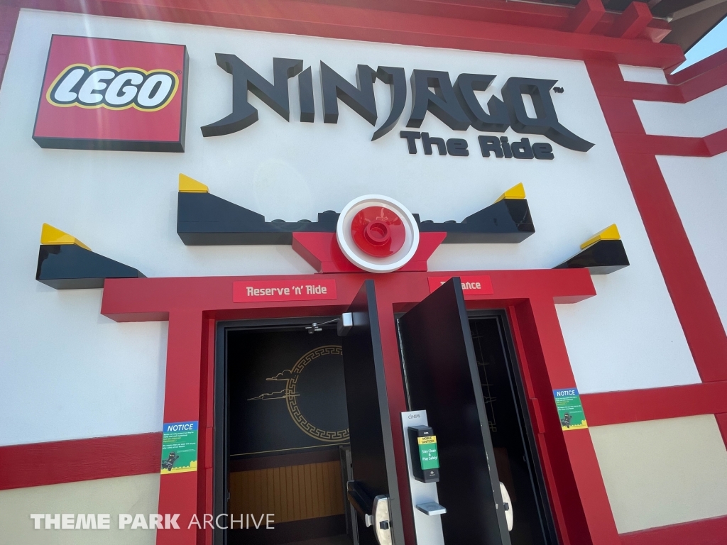 LEGO NINJAGO The Ride at LEGOLAND New York