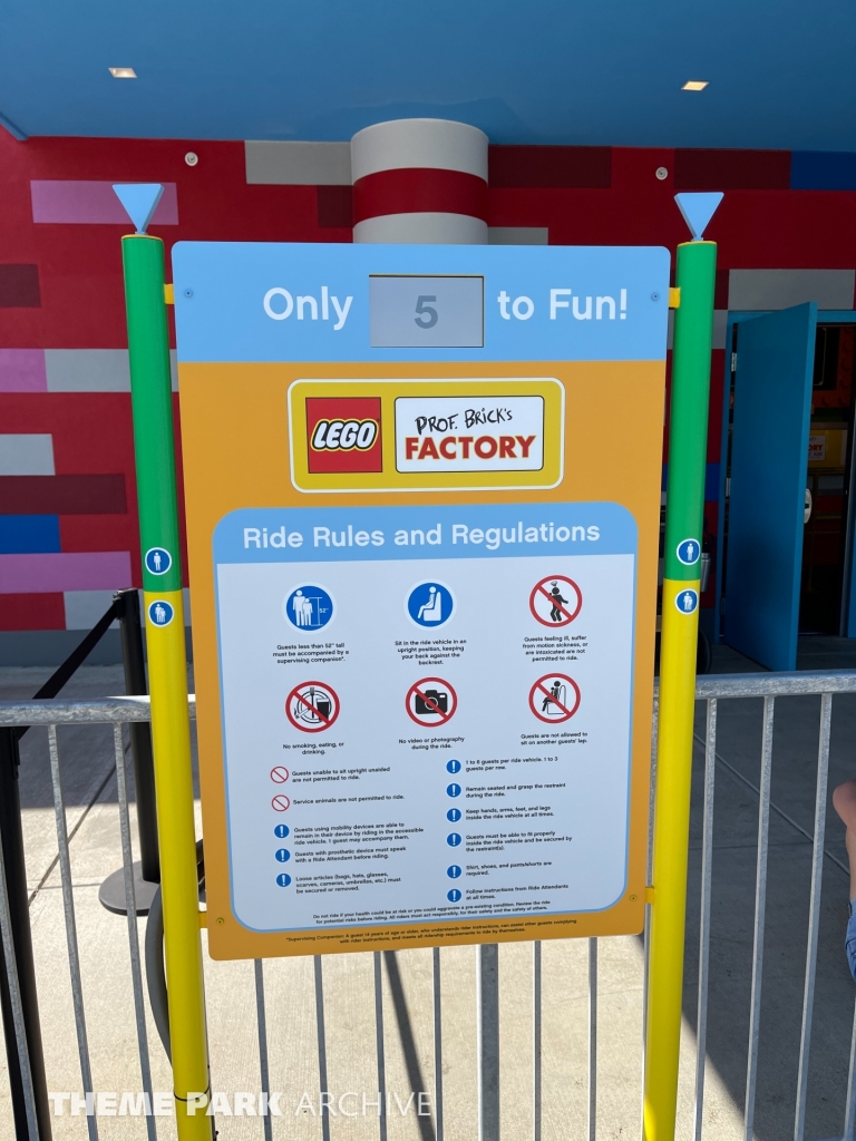 LEGO Factory Adventure Ride at LEGOLAND New York