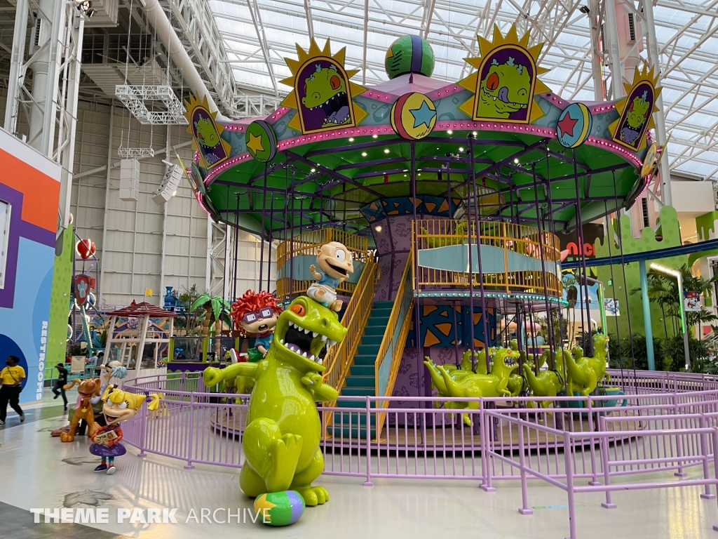 Rugrats Reptar Go Round at Nickelodeon Universe at American Dream