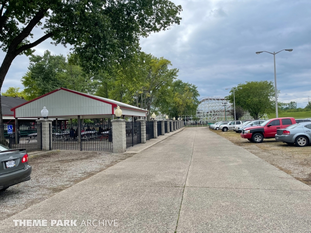 Parking at Stricker's Grove