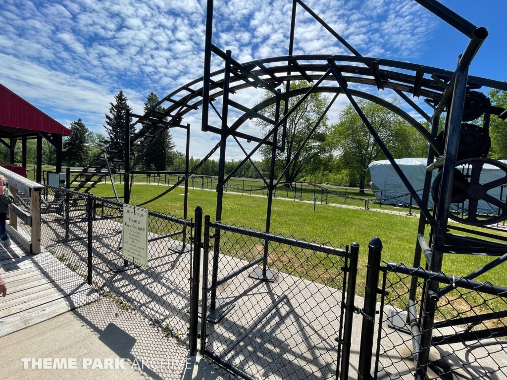 Roller Coaster at Midway State Park