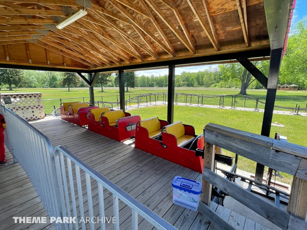 Roller Coaster at Midway State Park