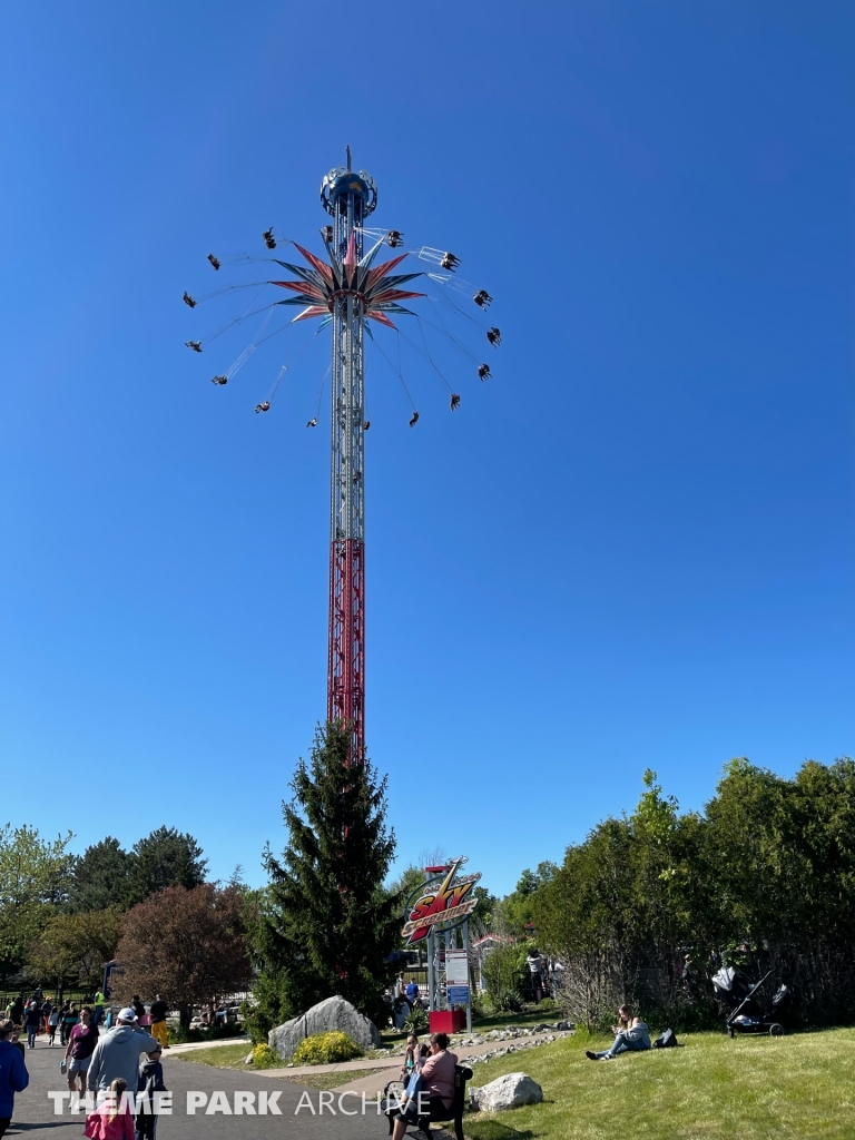 Six Flags Sky Screamer at Six Flags Darien Lake