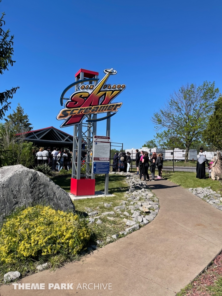 Six Flags Sky Screamer at Six Flags Darien Lake