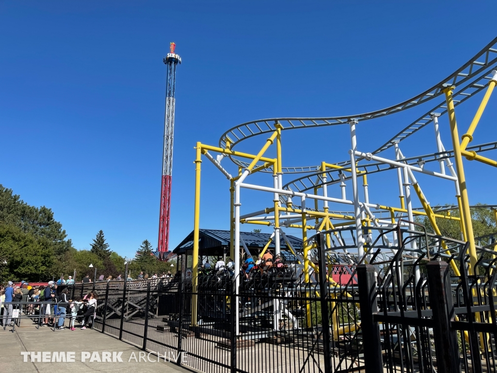 Motocoaster at Six Flags Darien Lake