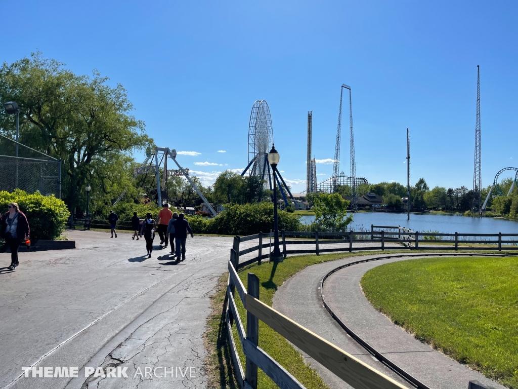 The Giant Wheel at Six Flags Darien Lake