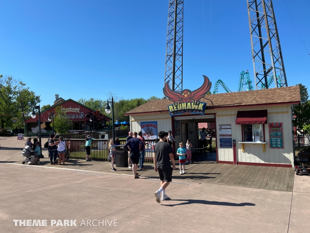 Redhawk at Six Flags Darien Lake