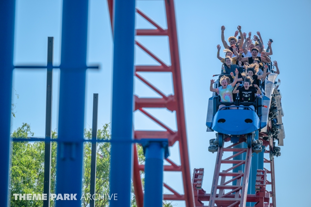 Ride of Steel at Six Flags Darien Lake