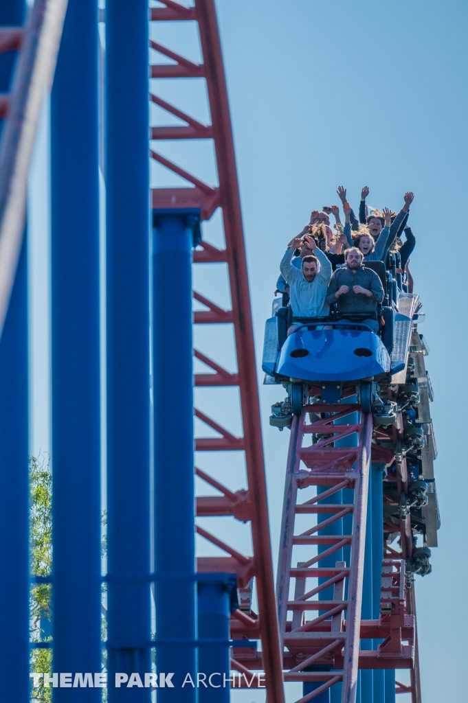 Ride of Steel at Six Flags Darien Lake