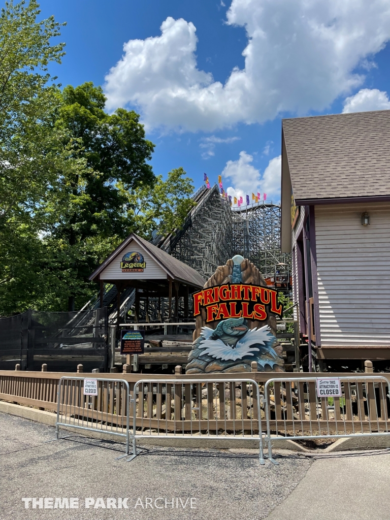 Frightful Falls at Holiday World