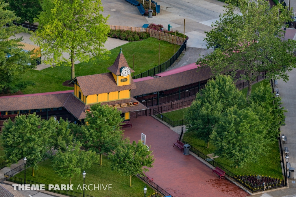 CP & LE Railroad at Cedar Point