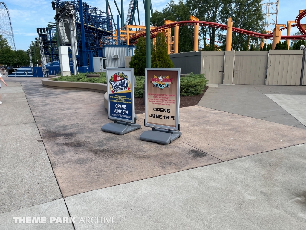 Celebration Plaza at Cedar Point