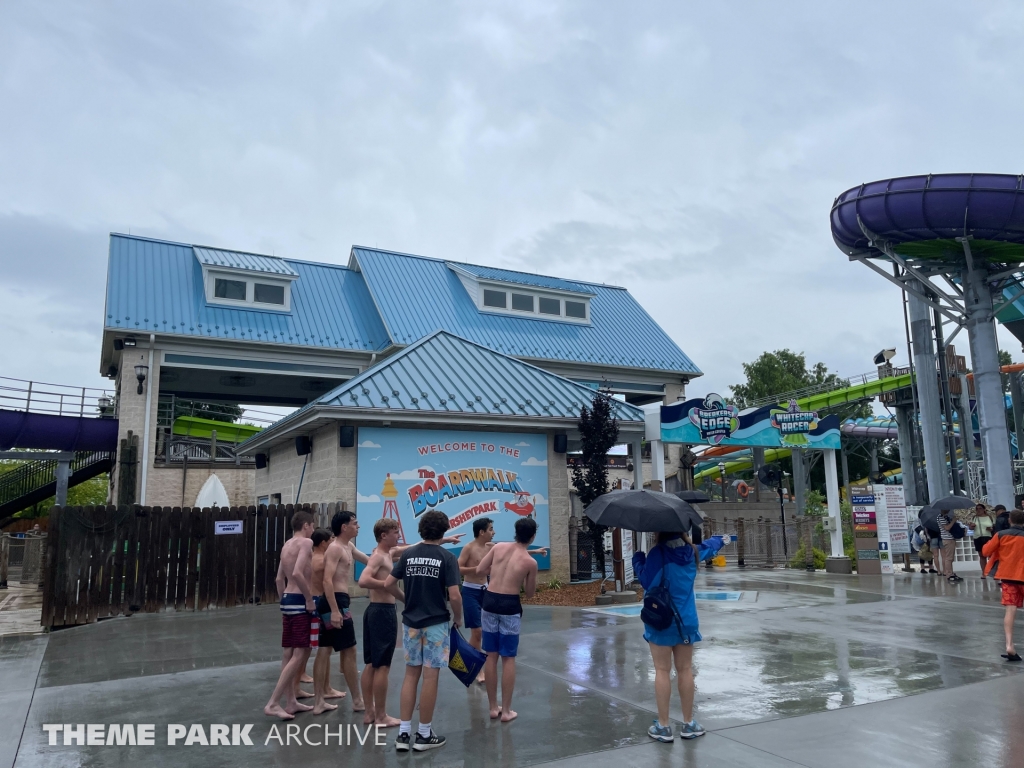 Breakers Edge Water Coaster at Hersheypark Theme Park Archive