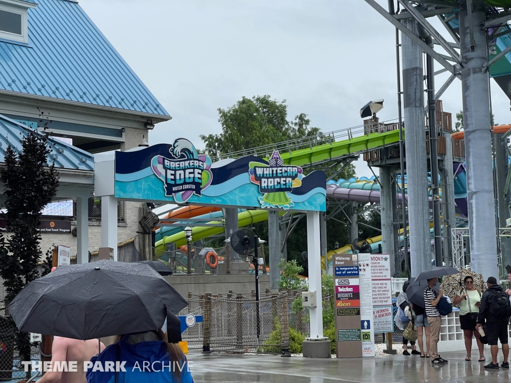 Breakers Edge Water Coaster at Hersheypark