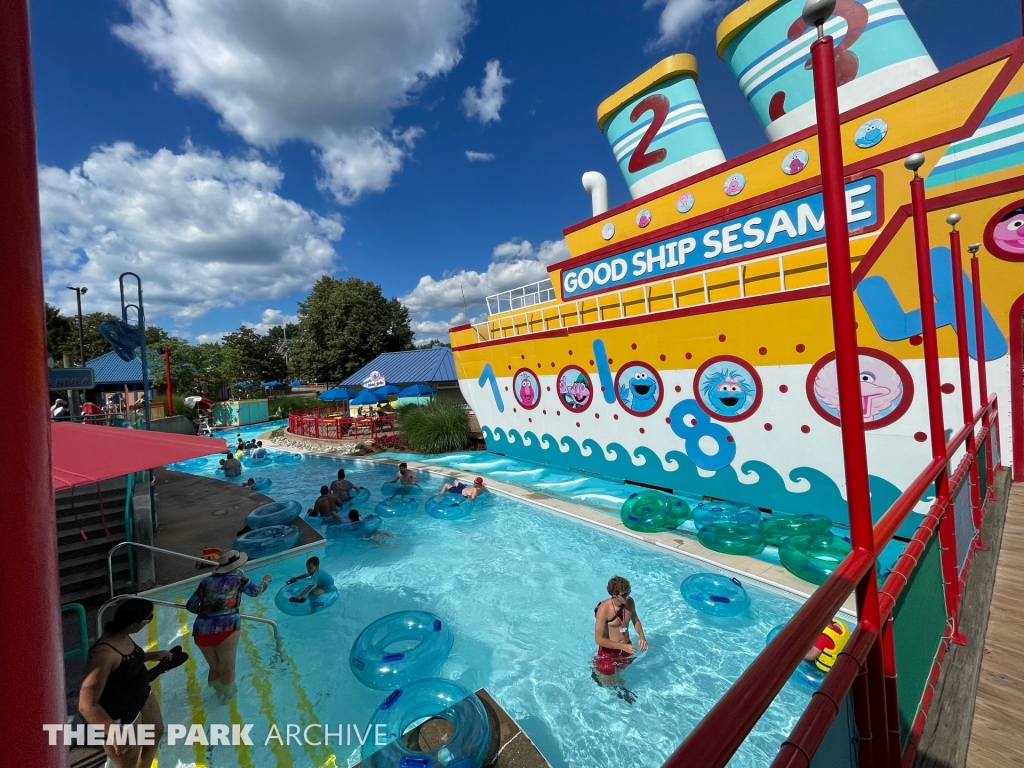 Big Bird's Rambling River at Sesame Place Philadelphia