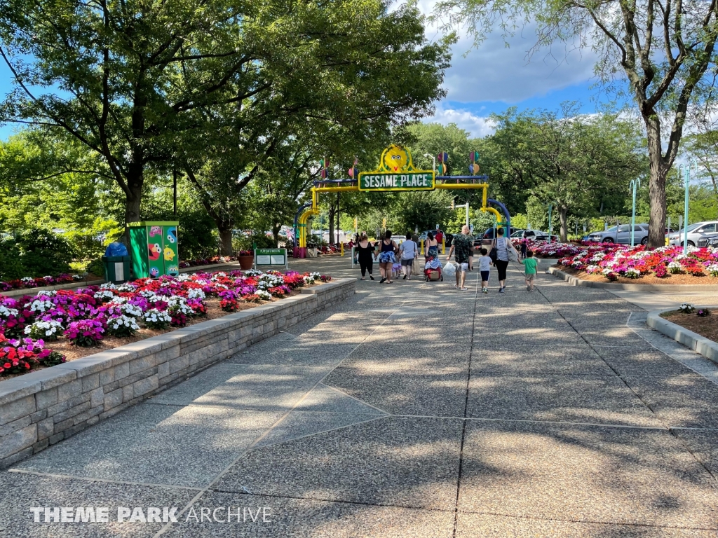 Entrance at Sesame Place Philadelphia