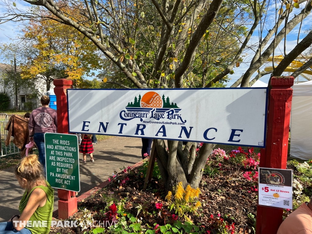 Entrance at Conneaut Lake Park