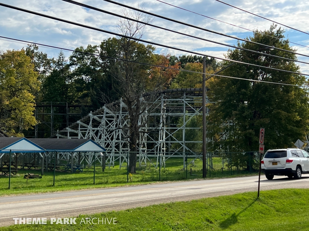 Blue Streak at Conneaut Lake Park