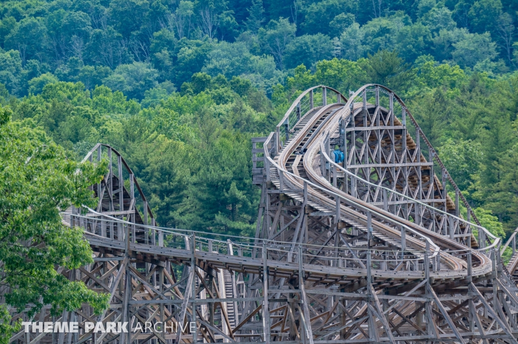 Twister at Knoebels Amusement Resort