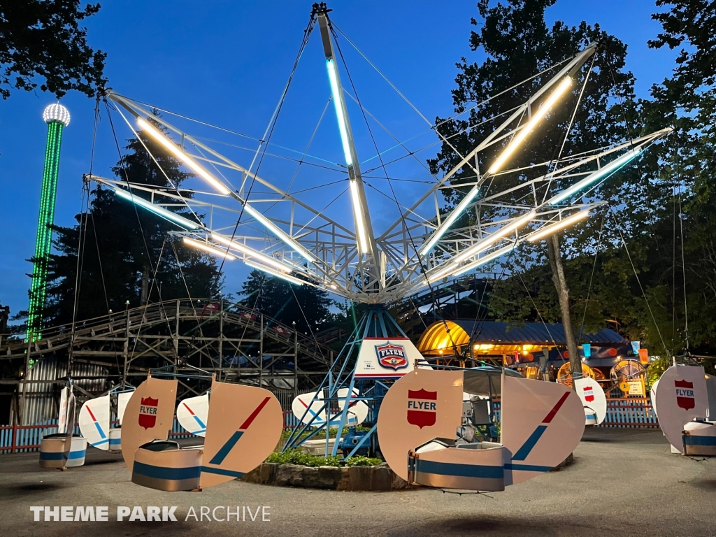 Flyer at Knoebels Amusement Resort