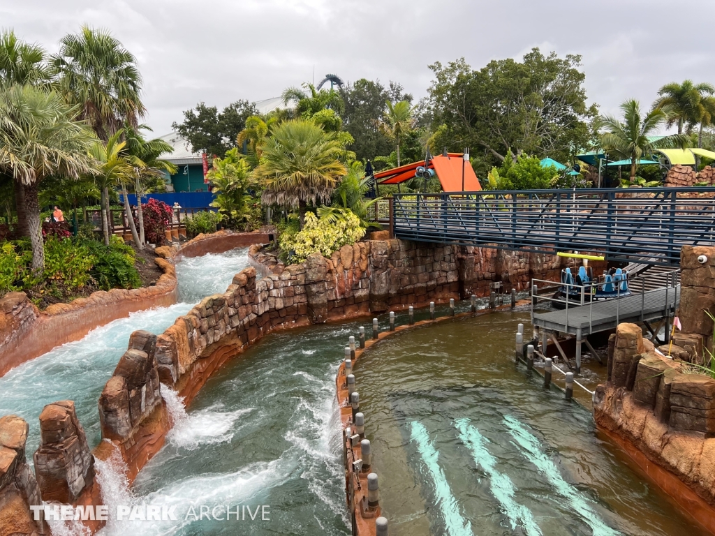 Infinity Falls at SeaWorld Orlando