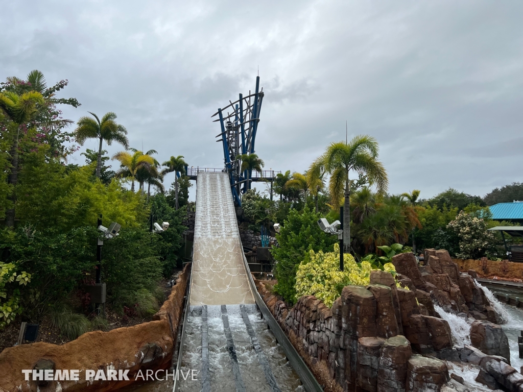 Infinity Falls at SeaWorld Orlando