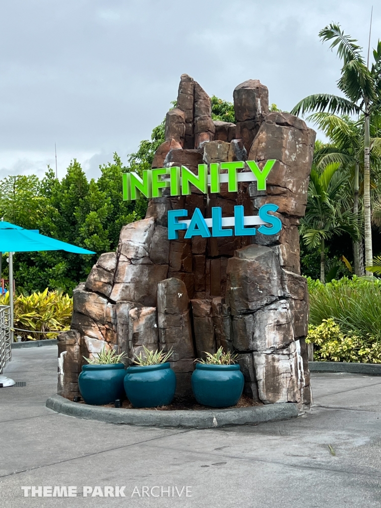 Infinity Falls at SeaWorld Orlando