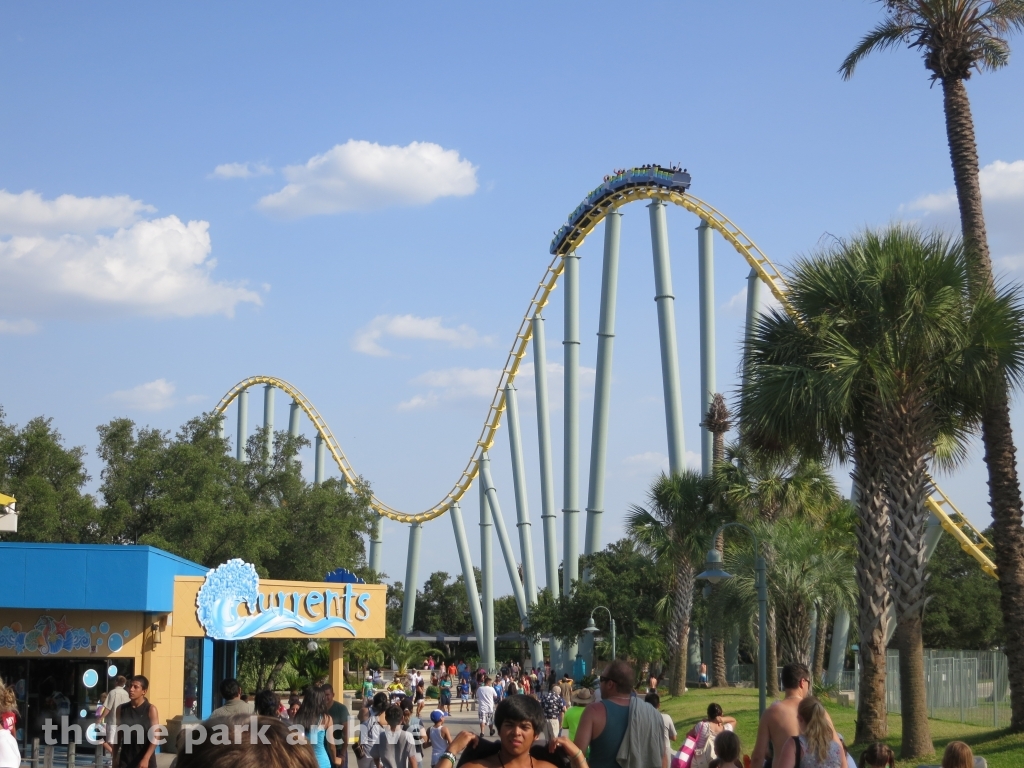 Steel Eel at SeaWorld San Antonio