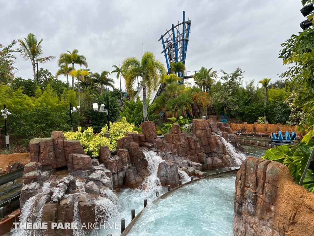 Infinity Falls at SeaWorld Orlando